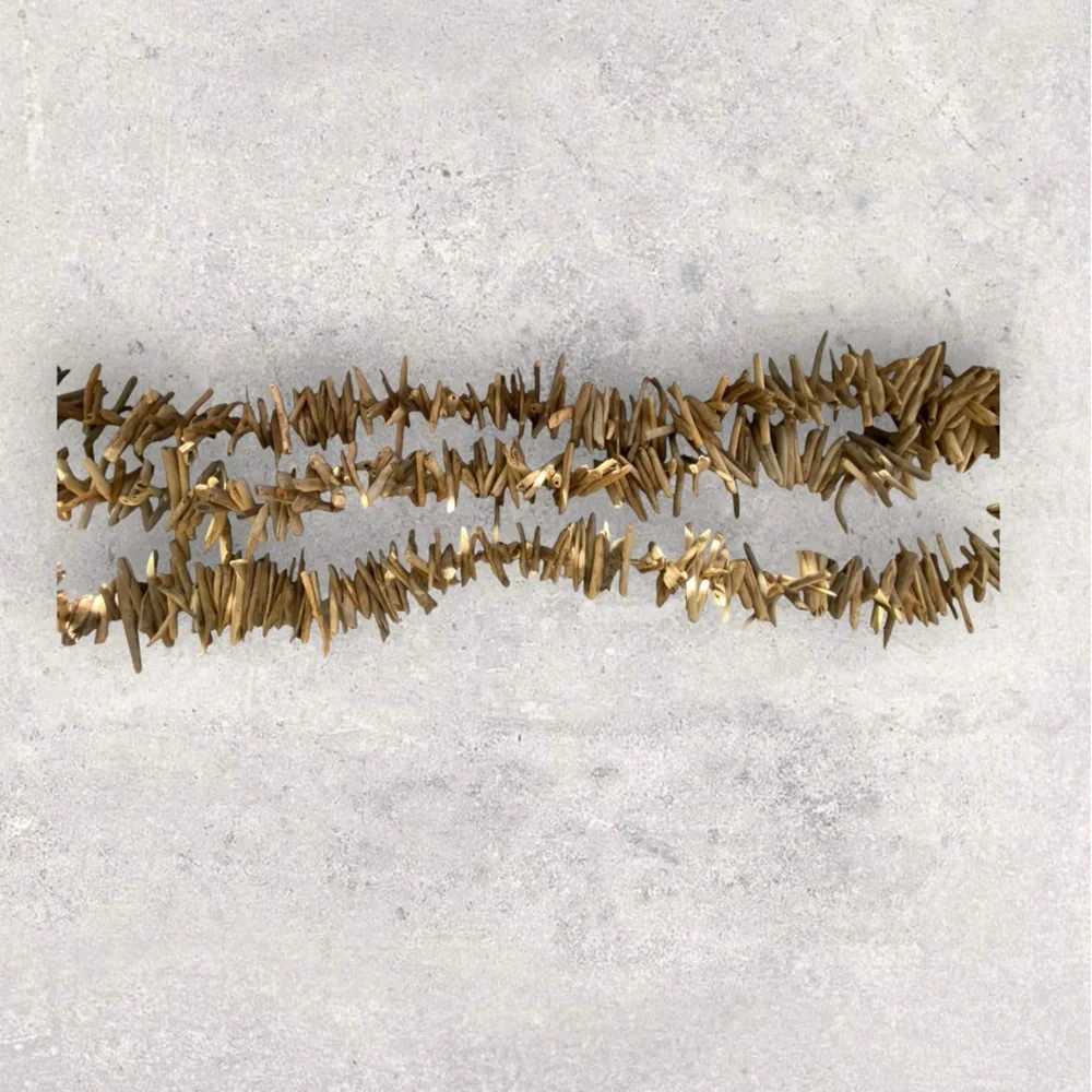 Beach Tree Three Driftwood Garland & Lose Driftwood Excellent Condition!